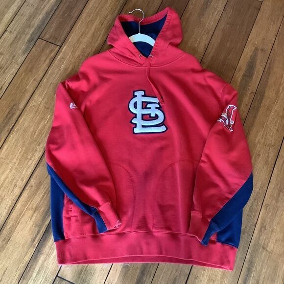 St. Louis Cardinals Sweatshirt, Unisex, Varsity Letters, Embroidered,  Size XXL - Picture 1 of 6